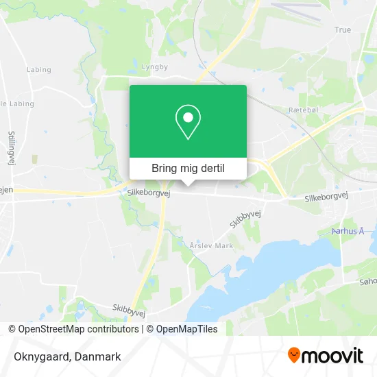 Oknygaard kort