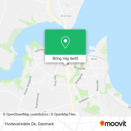 Hvidevaredele.Dk kort