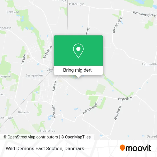 Wild Demons East Section kort