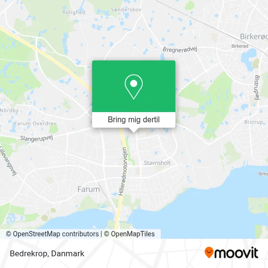 Bedrekrop kort