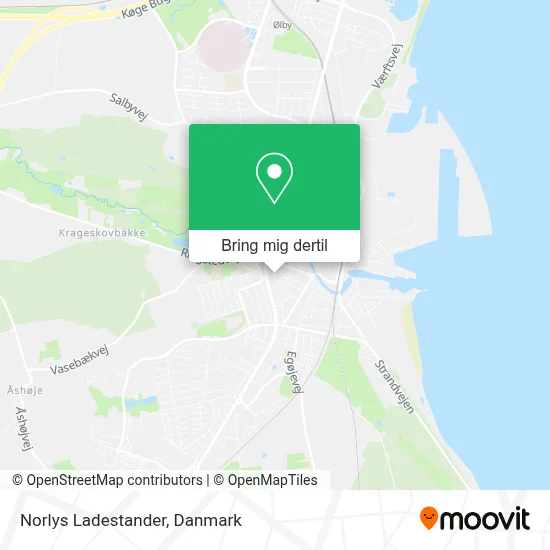 Norlys Ladestander kort