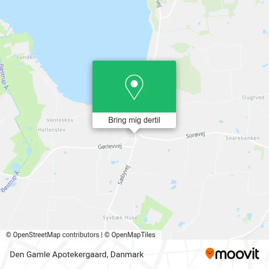 Den Gamle Apotekergaard kort