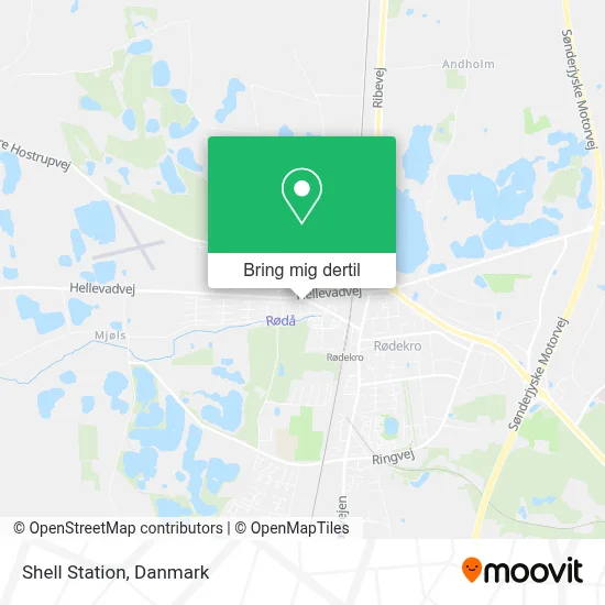 Shell Station kort