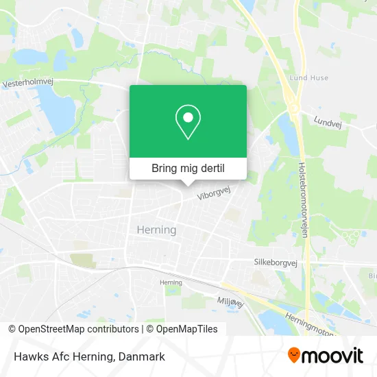 Hawks Afc Herning kort
