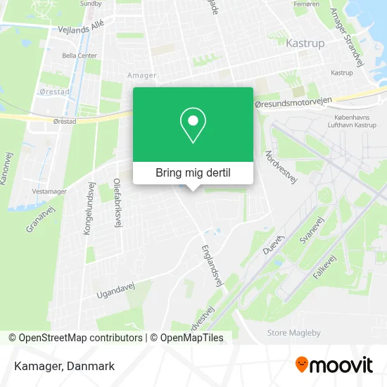 Kamager kort