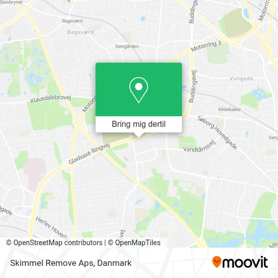 Skimmel Remove Aps kort