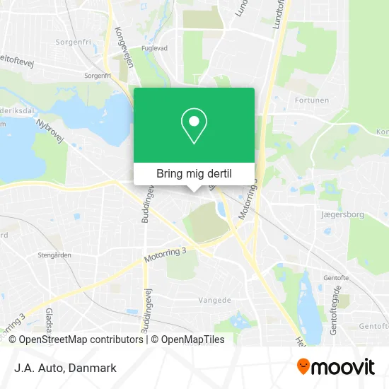 J.A. Auto kort