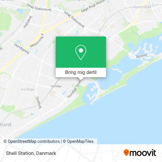 Shell Station kort