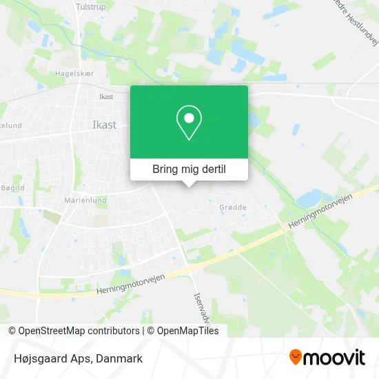 Højsgaard Aps kort