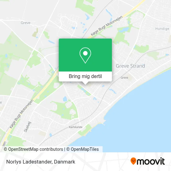 Norlys Ladestander kort
