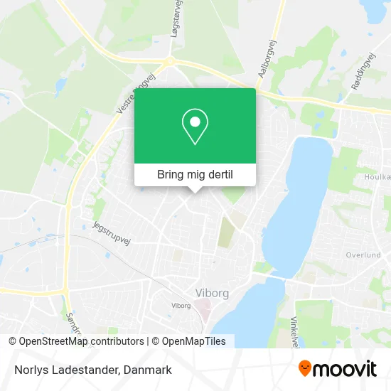 Norlys Ladestander kort