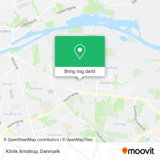 Klinik Amstrup kort