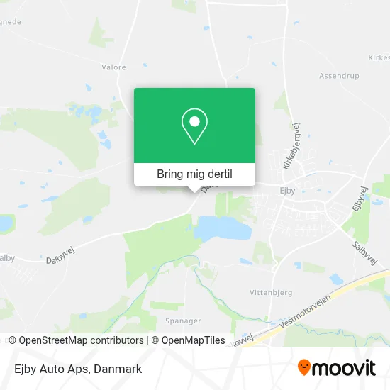 Ejby Auto Aps kort
