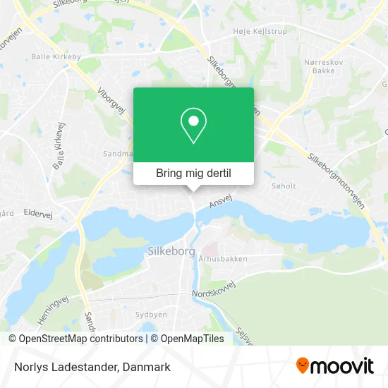 Norlys Ladestander kort