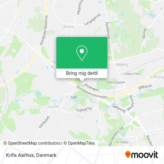 Krifa Aarhus kort