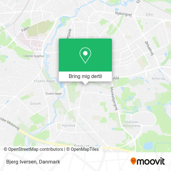 Bjerg Iversen kort