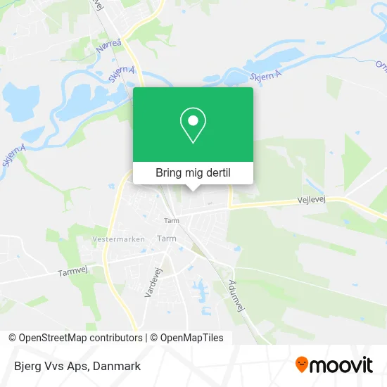 Bjerg Vvs Aps kort