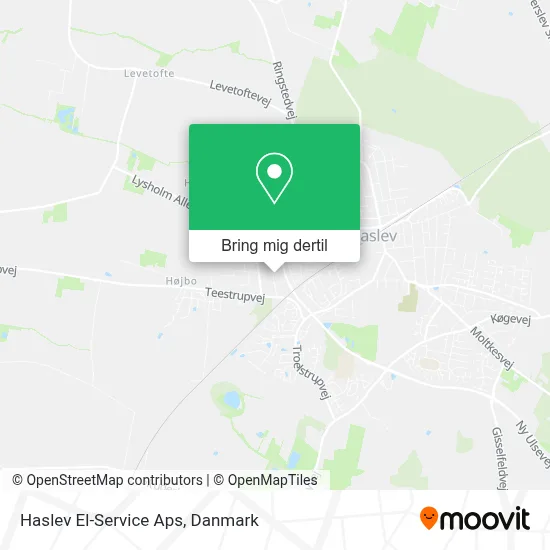 Haslev El-Service Aps kort