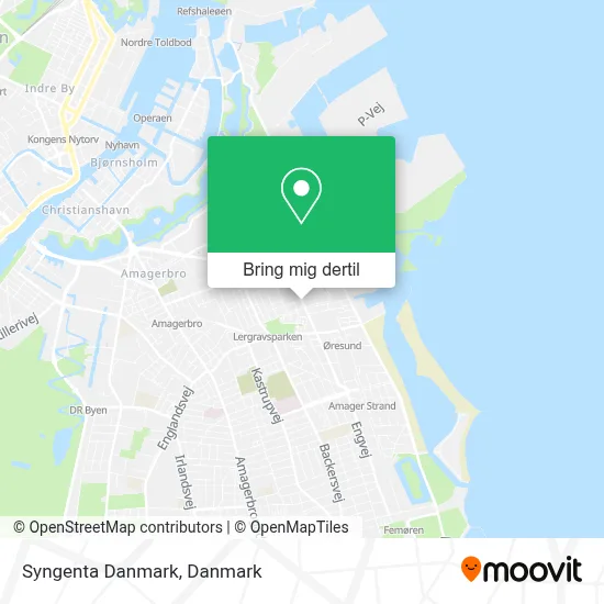 Syngenta Danmark kort
