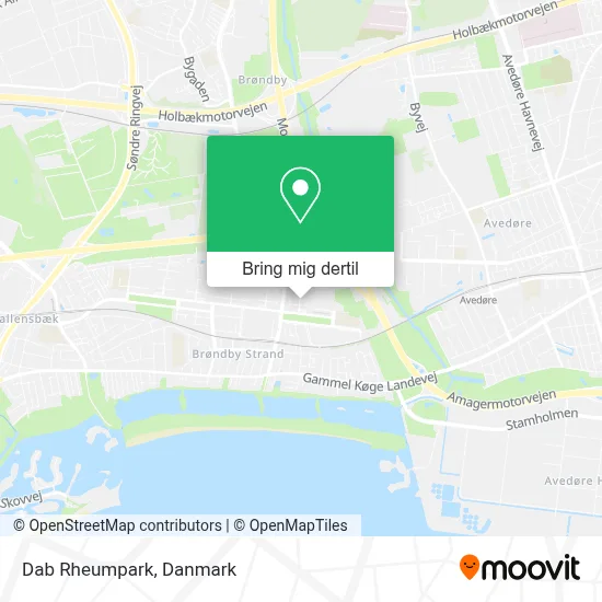 Dab Rheumpark kort