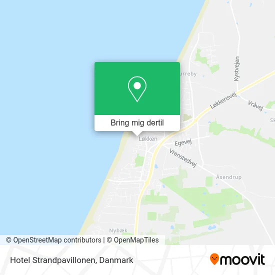 Hotel Strandpavillonen kort