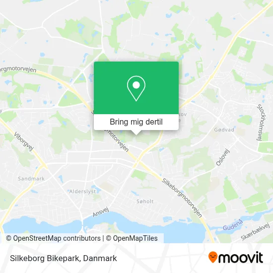 Silkeborg Bikepark kort