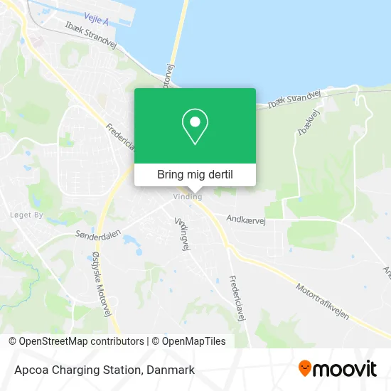 Apcoa Charging Station kort
