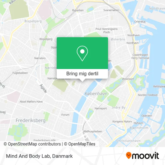 Mind And Body Lab kort