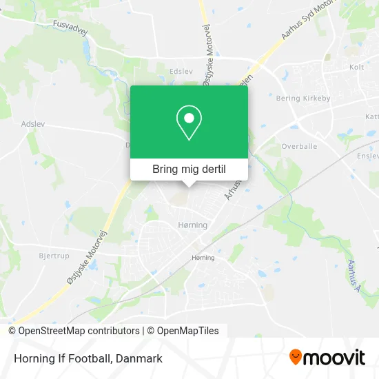 Horning If Football kort