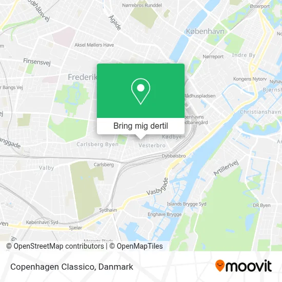 Copenhagen Classico kort