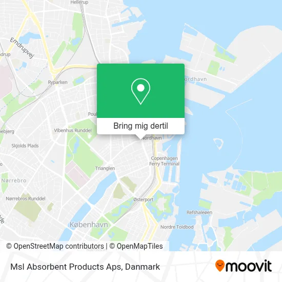 Msl Absorbent Products Aps kort