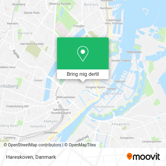 Hareskoven kort