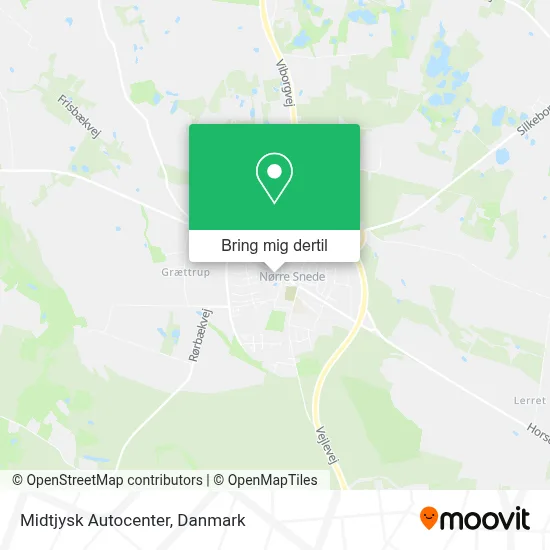 Midtjysk Autocenter kort