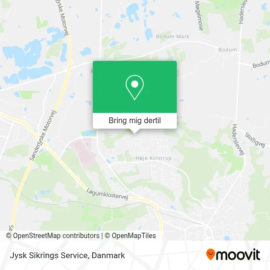 Jysk Sikrings Service kort