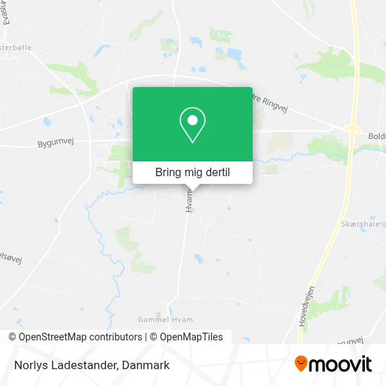 Norlys Ladestander kort
