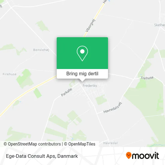 Ege-Data Consult Aps kort