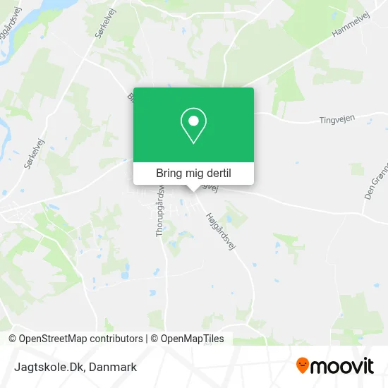 Jagtskole.Dk kort