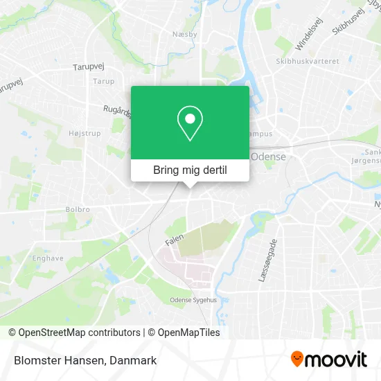 Blomster Hansen kort