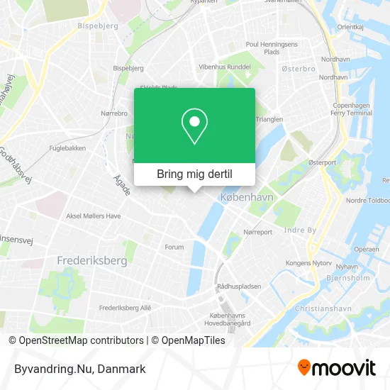 Byvandring.Nu kort