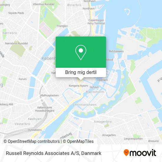 Russell Reynolds Associates A / S kort