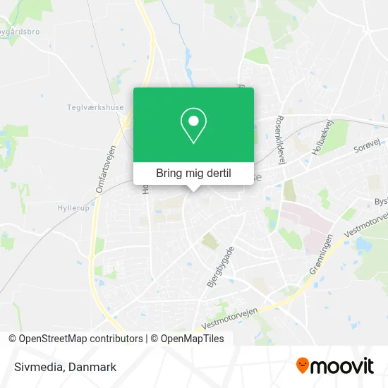 Sivmedia kort