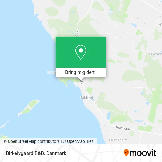 Birkelygaard B&B kort