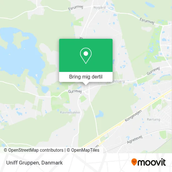 Uniff Gruppen kort