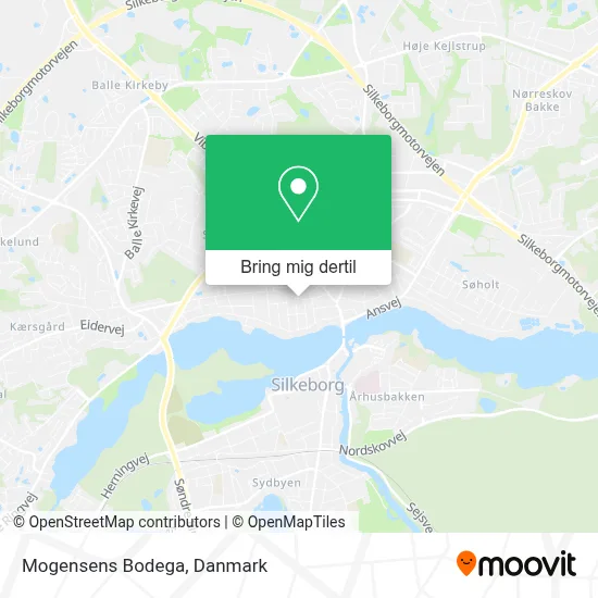 Mogensens Bodega kort