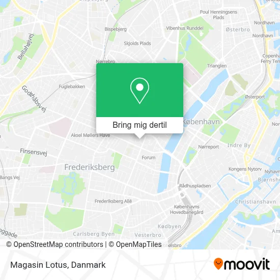 Magasin Lotus kort