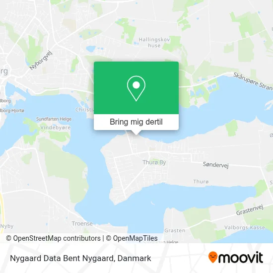 Nygaard Data Bent Nygaard kort