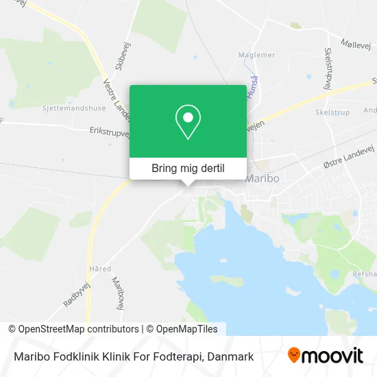 Maribo Fodklinik Klinik For Fodterapi kort
