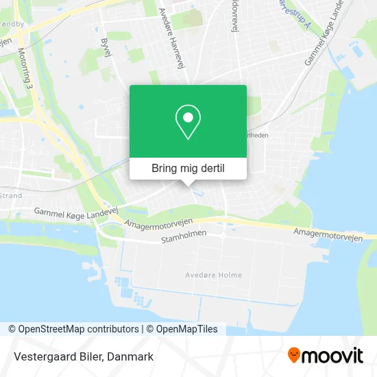 Vestergaard Biler kort