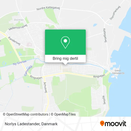 Norlys Ladestander kort