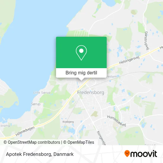 Apotek Fredensborg kort